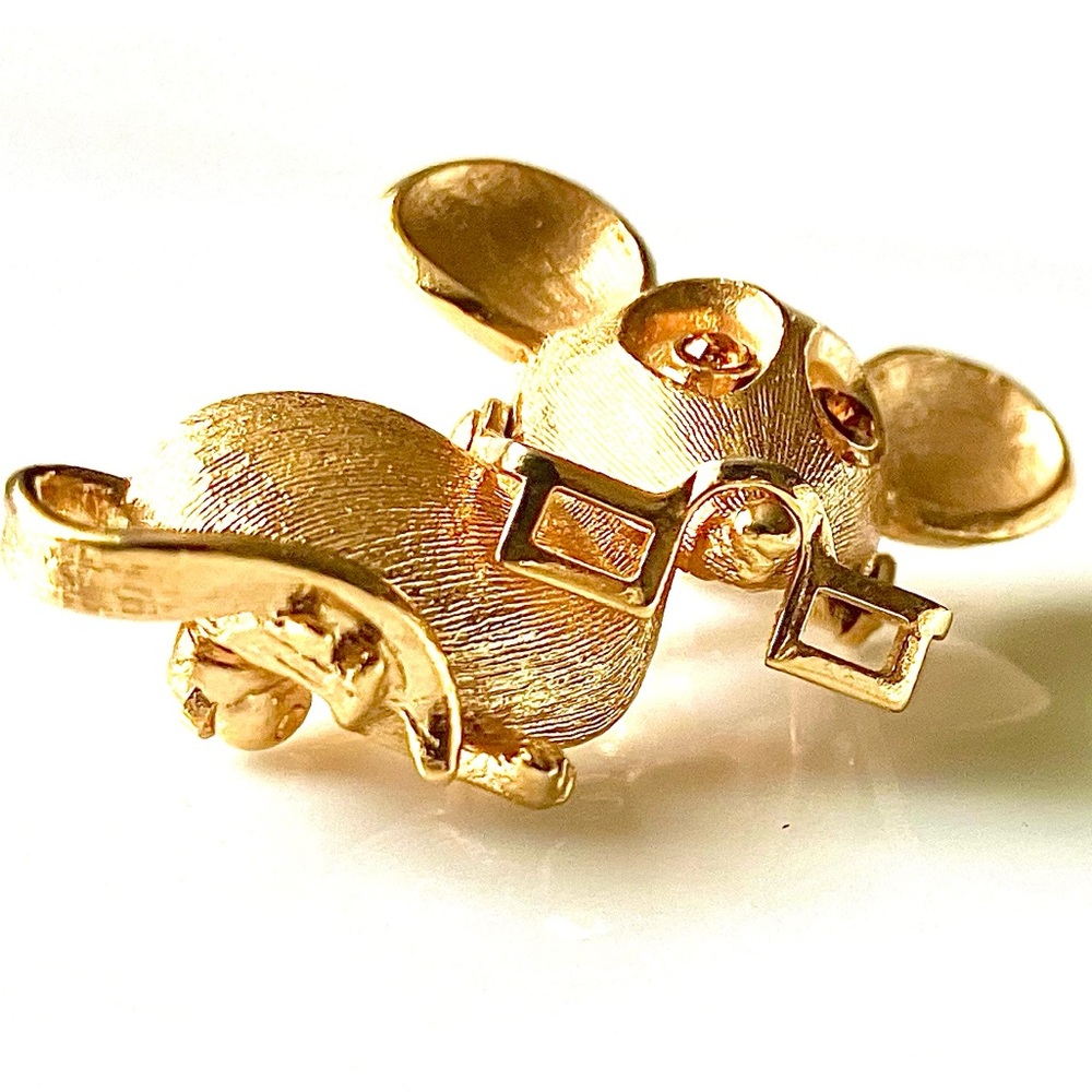 Cute Gold Mouse Pin - Picture 4 of 5